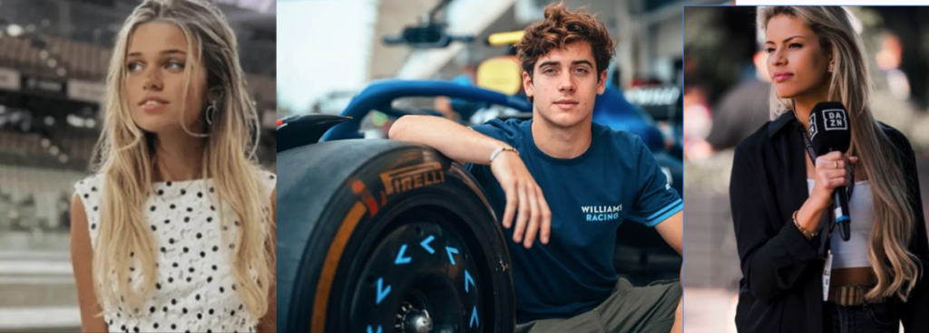 Franco Colapinto y el Amor: Estelle Ogilvy y Christine GZ en el Ojo de la Tormenta